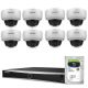 8MP IP 8 Channel Hikvision Kit Microphone PoE 30m